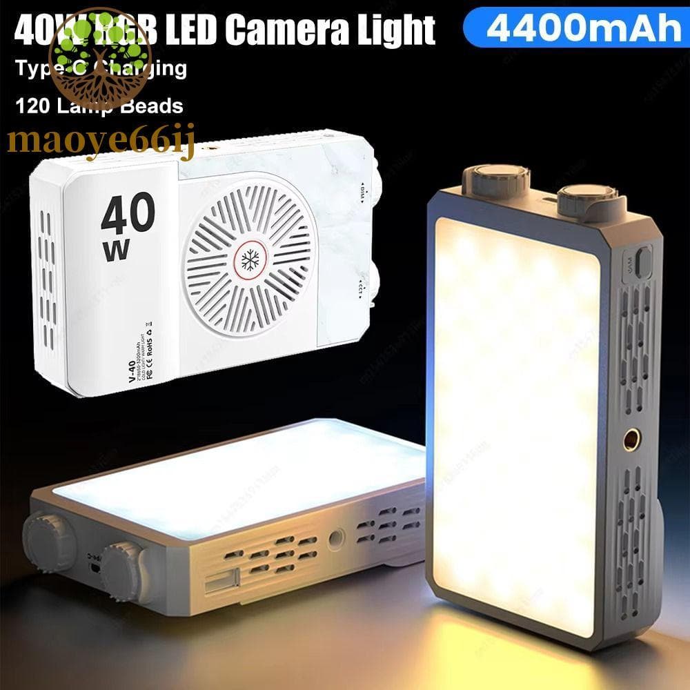 MAOYE66 Mini Lâmpada De Vídeo LED , Luz De Câmera 2800-9000K 40W Fotografia De Bolso De Alta Potência