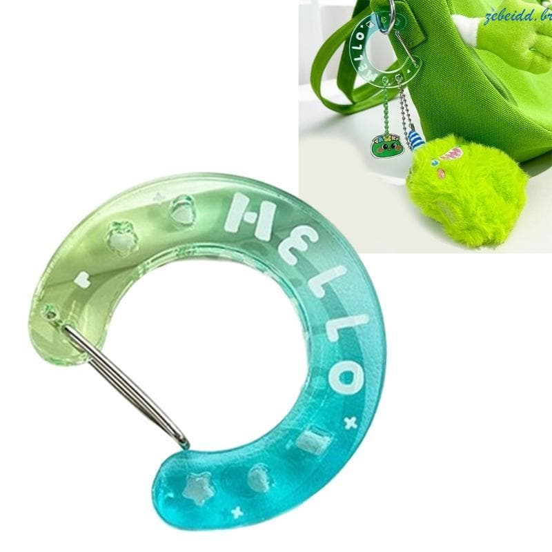 zebeidd Porta-Chaves Gradiente Moderno Gancho Parede Multiuso Feito Design Artístico A Céu