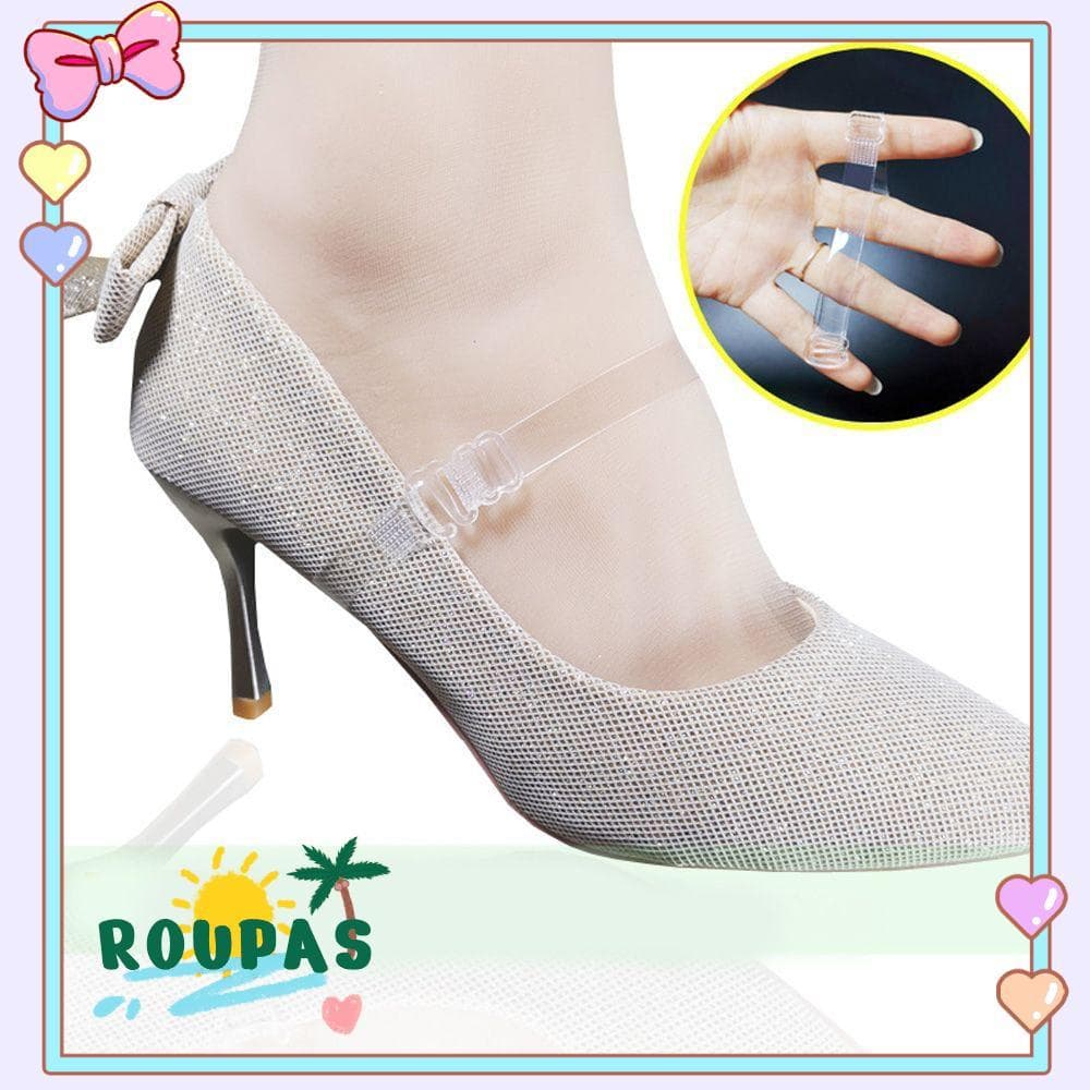 Cadarços De Silicone ROUPAS Escorregando Tiras Invisíveis Sem Queda