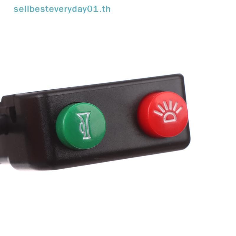 & Sellbest Interruptores Do Motor Acessórios De Modificação Sinal Volta Motocicleta ATV 22mm Guiador Chifre E Botão Inte