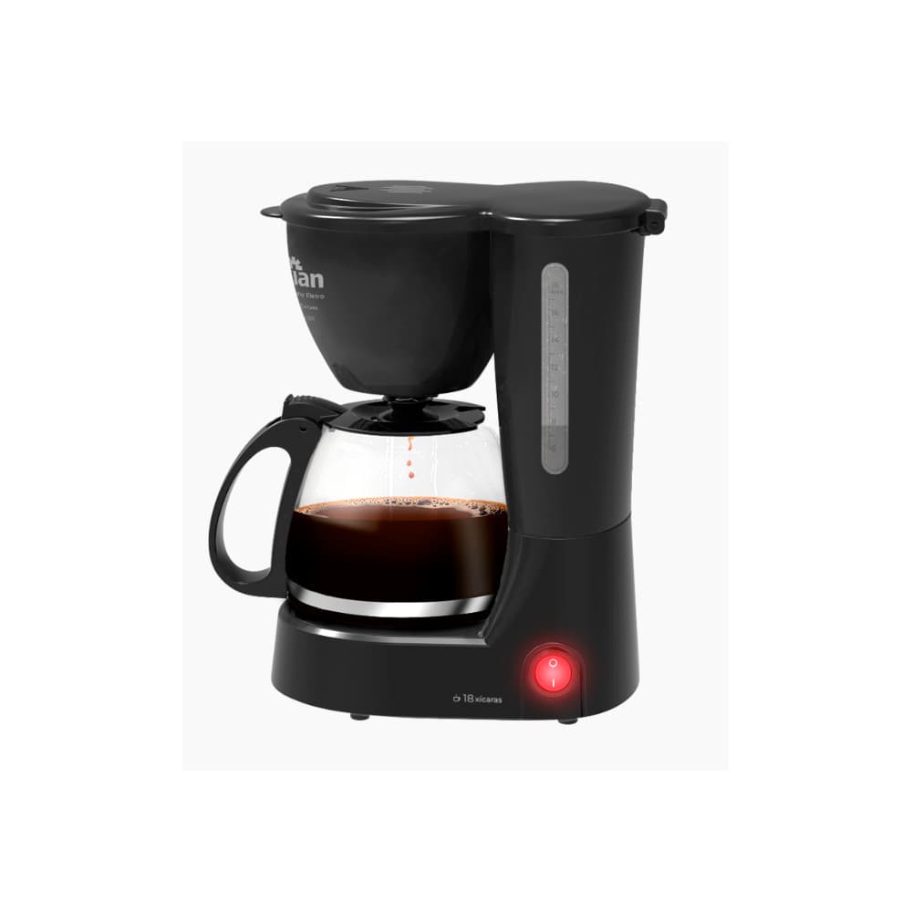 Cafeteira Elétrica Kian 18 Xícaras 650w Cf102 Preto - 220v