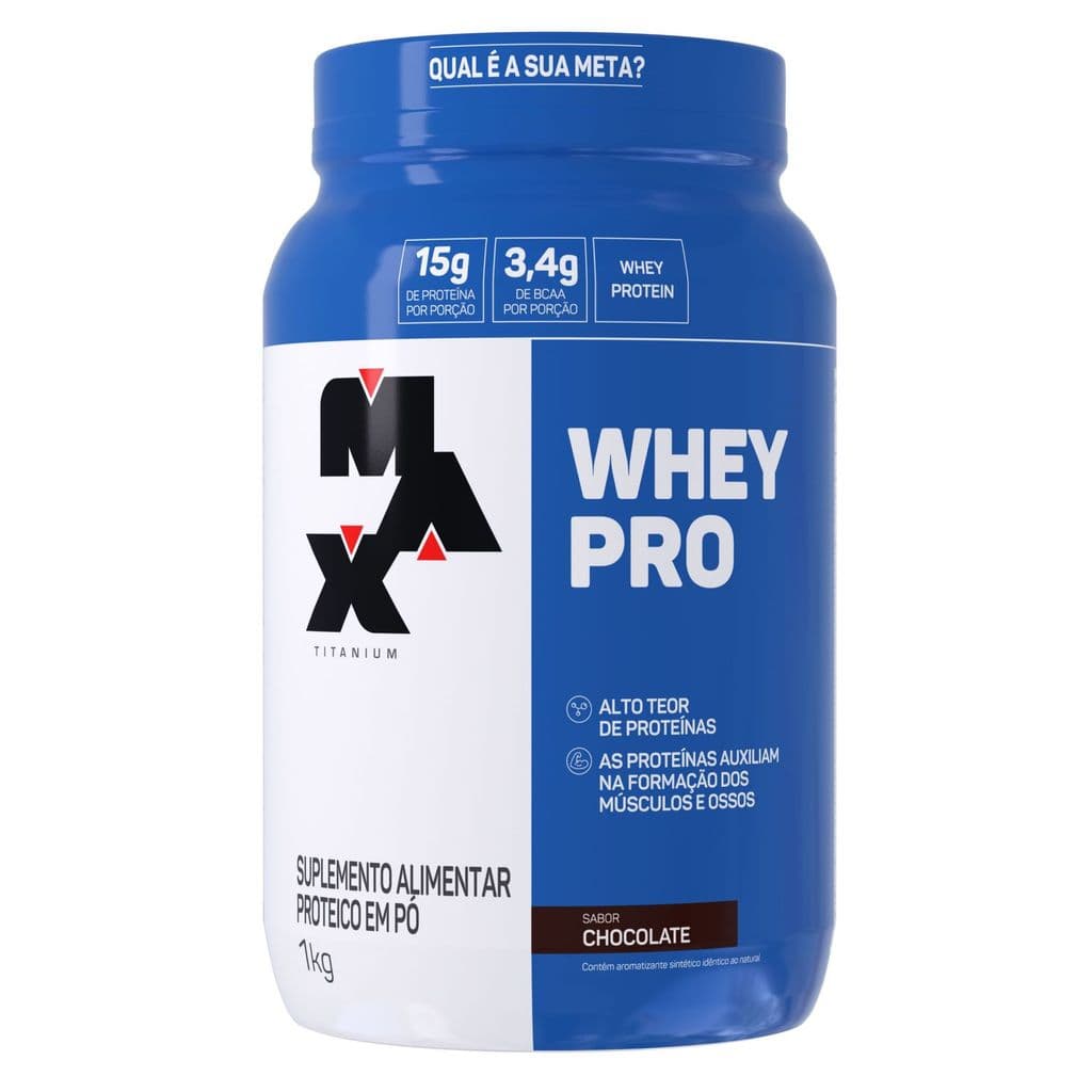 Whey Pro 1Kg - Max Titanium
