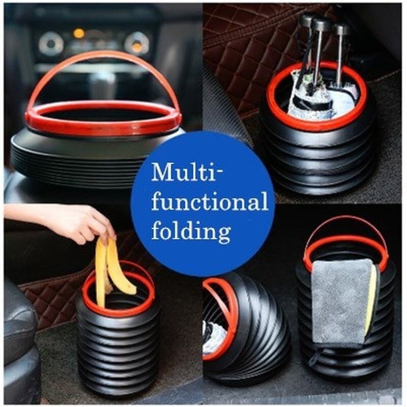 1pc Balde De Esponja De Limpeza Macio Dobrável Absorvente Carro Cozinha Multi Finalidade Lavagem Polonês Acessórios