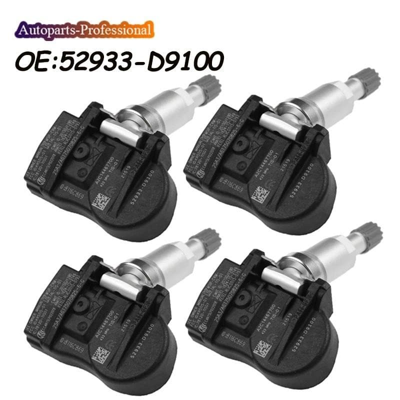 Acessórios Para Carro TPMS Sensor De Pressão Dos Pneus 433MHZ 52933D9100 52933-D9100 KIA Sportage K7 KX5 Picanto Hyundai