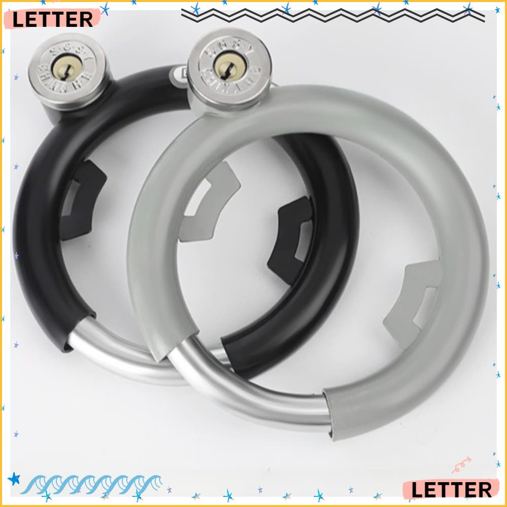 Carta Bloqueio De Bicicleta , Anti-Roubo De Ciclismo De Aço Inoxidável De Segurança Circular À Prova De Intempéries