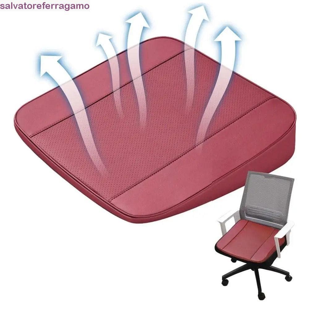 Almofada De Bunda Para Cadeira De Escritório SALVATOREFERRAGAMO , Assento De Carro Com Altura Extra De Design Ergonômico