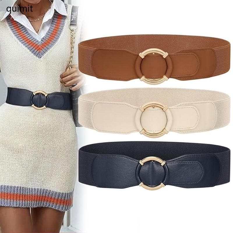 QUIM Corrente Cintura PU Moderna , Cincher Elástica Para , Bailes Formatura , Palco E Festa , Ro