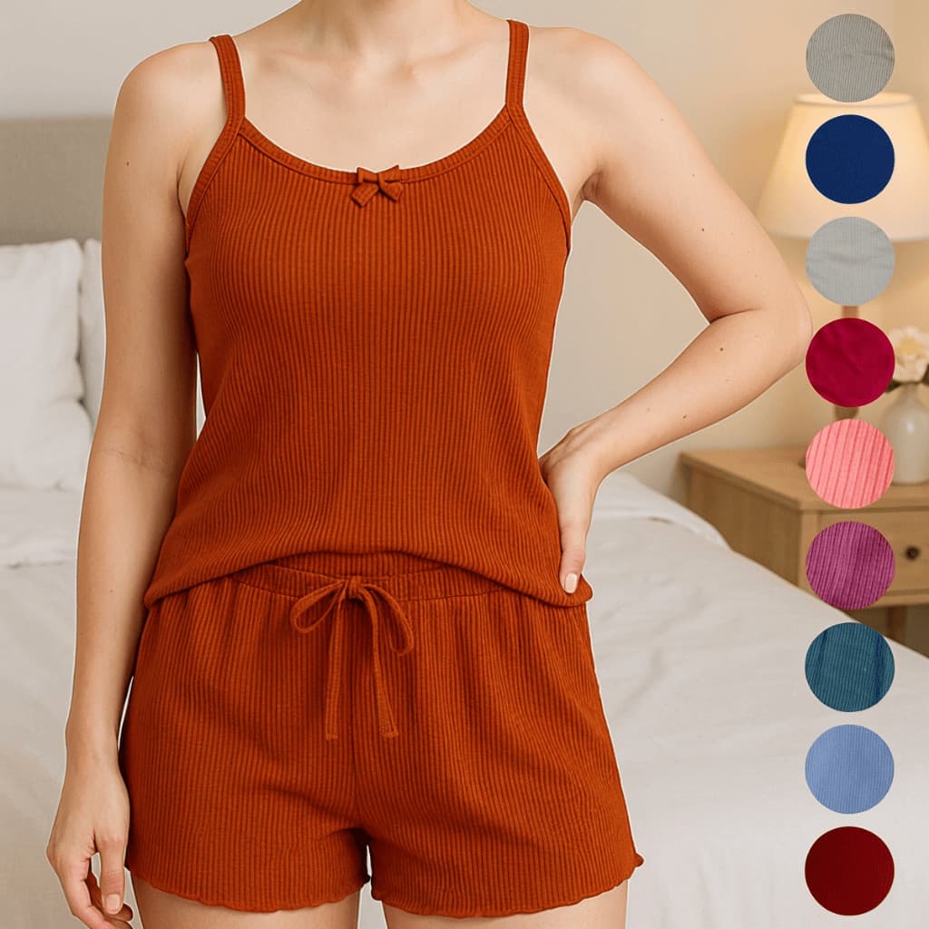 Kit 4 Pijamas Feminino Baby Doll Virginia Blogueirinha Atacado Em Suede Para Revenda