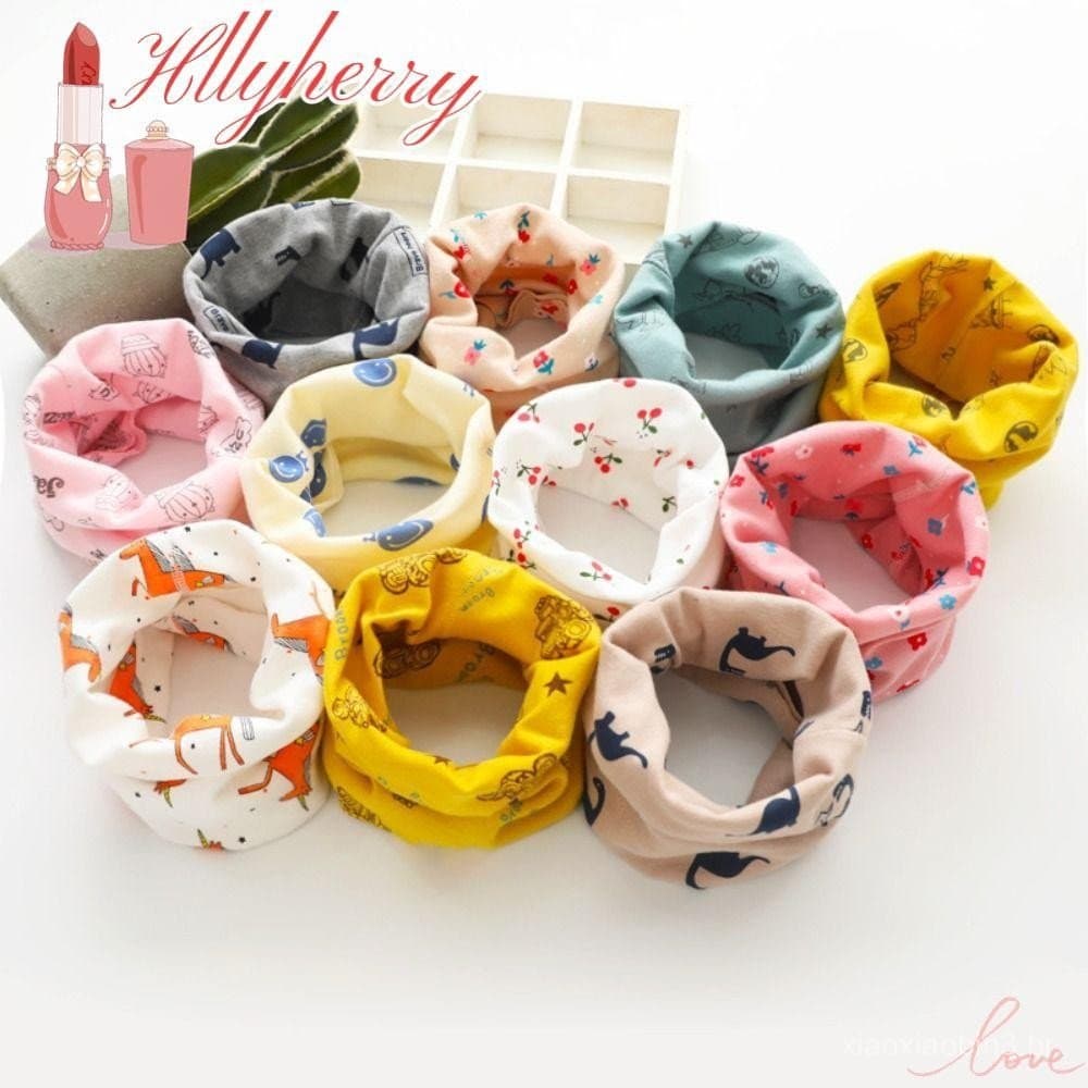 Lenço De Inverno Para Crianças De 1 A 16 Anos , Lenços Fofos De Malha De Algodão , Aquecedor De Pescoço Infant