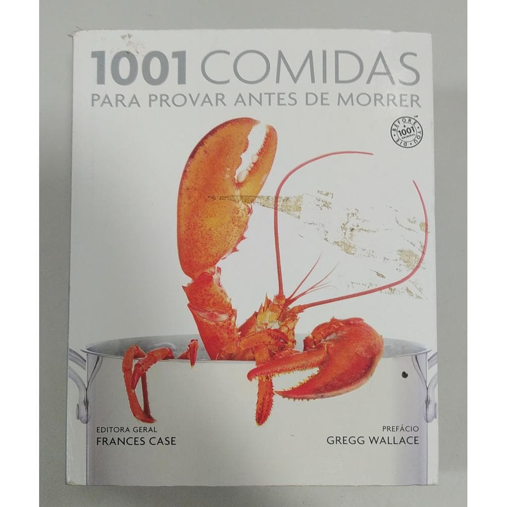 1001 Comidas Para Provar Antes De Morrer de Frances Case 7797676