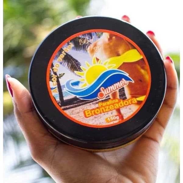 Parafina Bronze Bronzeadora De urucum Acelerador Summer 150g