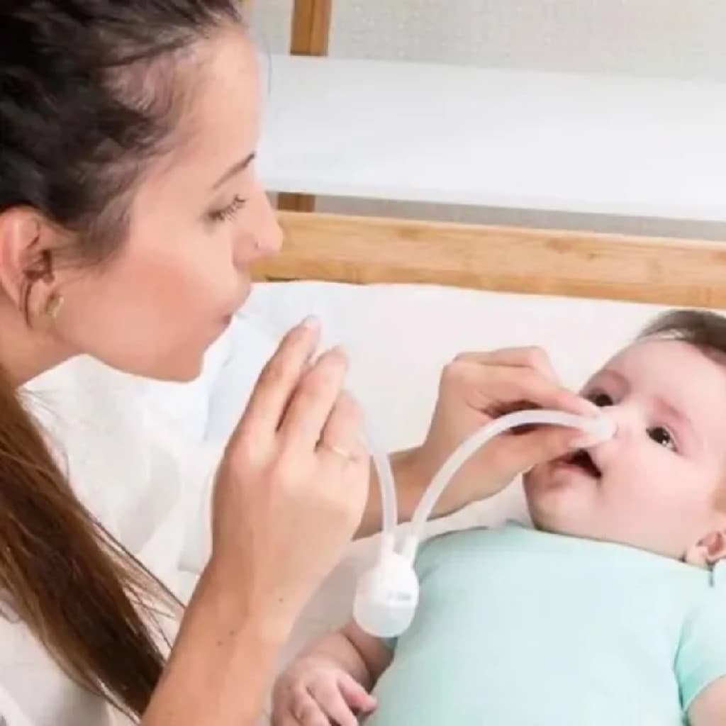 1 Und Aspirador Nasal Bebe Infantil Catarro Meleca Higienico