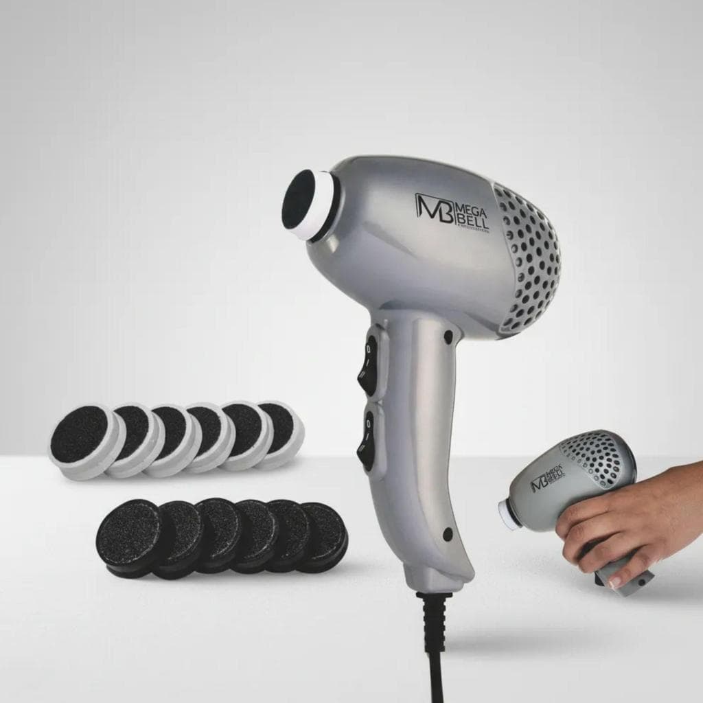 Pedicuro Mega Bell Profissional Lixa Elétrica +12 Lixas