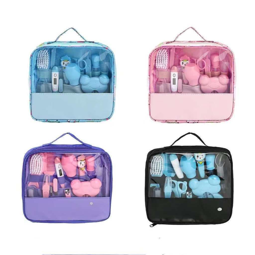 Kit Essencial De Cuidados Com Bebês Para Recém-Nascidos-Conjunto Completo Unha Cabelo e Saúde