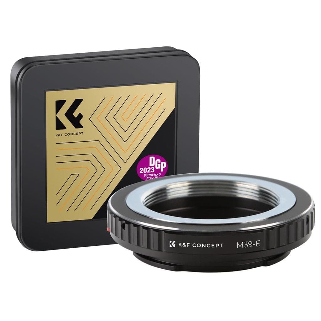 Adaptador De Montagem K & F Concept Para Lentes Canon FD Câmeras Sony Alpha NEX E-Envio Do Japão -