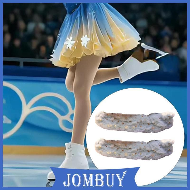 [Jombuy] Capas Para Lâmina De Skate No Gelo , Fibra Acrílica Durável , Proteção Anti-Arranhões Patins Artísticos , Hóque