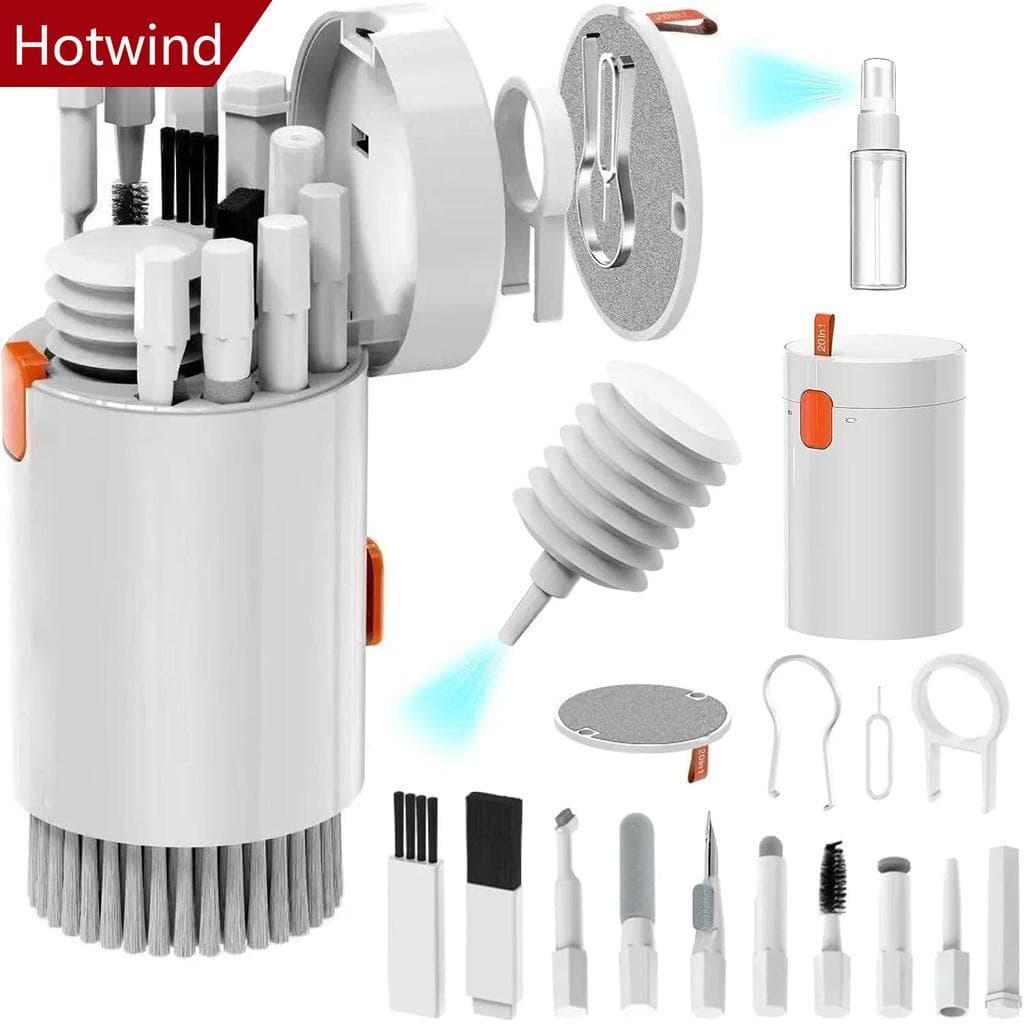 20 Em 1 Multi-Funcional Câmera Digital Fone De Ouvido Do Telefone Móvel Portátil Teclado Conjunto De Ferramentas De Limp