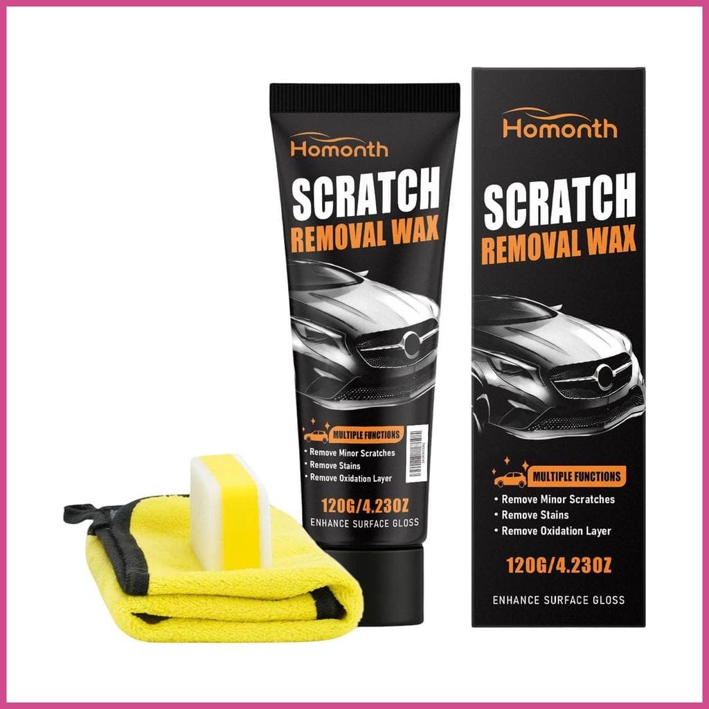 Reparação De Arranhões De Pintura De Carro Detalhando Cera De Polimento 120g Pasta De Remoção Para Caminhão SUV RV Sedan