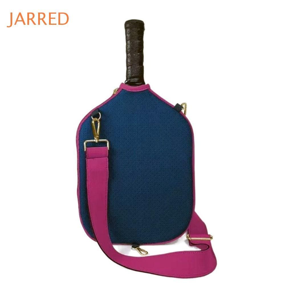 Manga Para Raquete De Pickleball JARRED , Design Com Zíper , Alça De Ombro Única , Capas Remo , Capa Contra Poeira