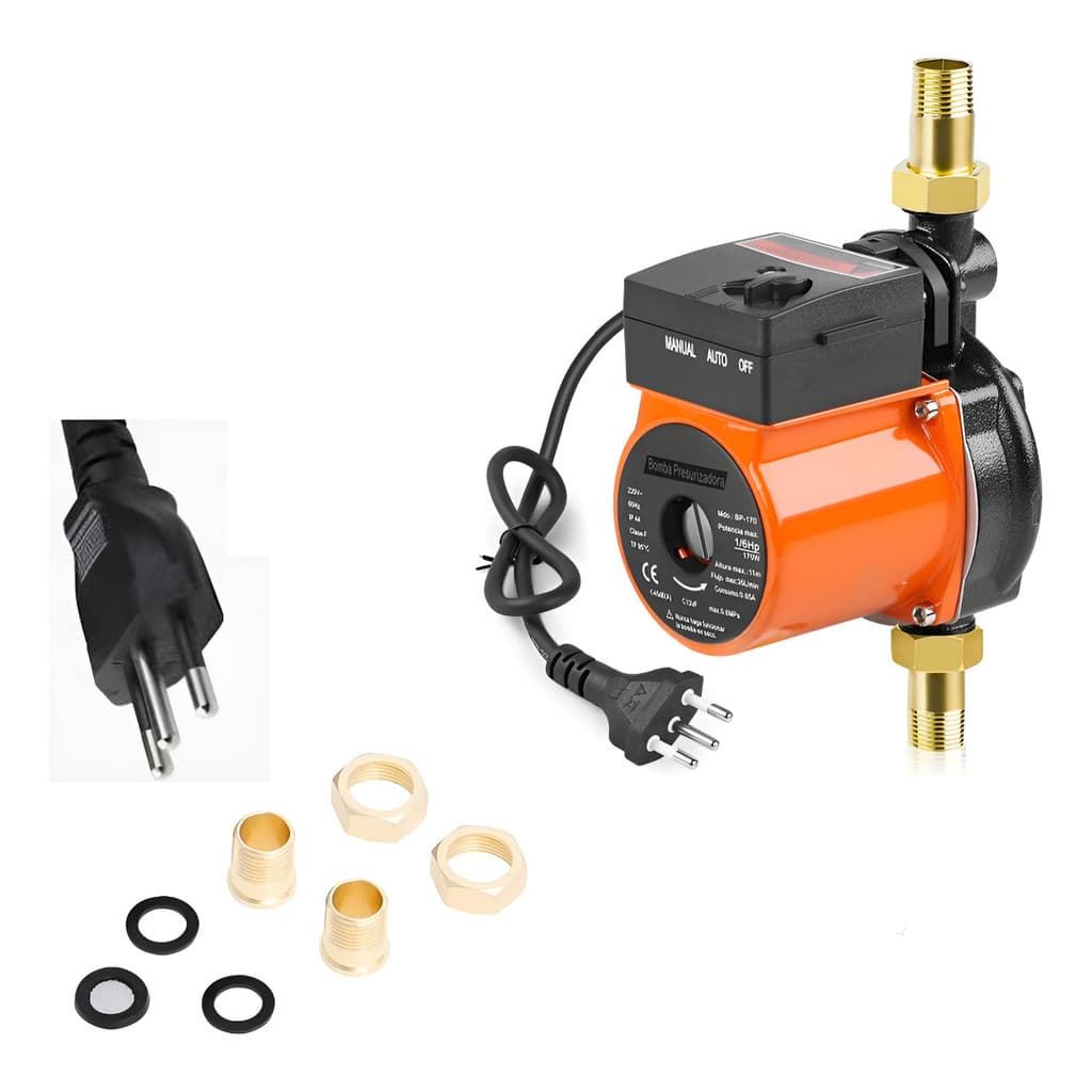 Bomba Pressurizadora 1800l/h 160w Agua Quente Frio 60hz