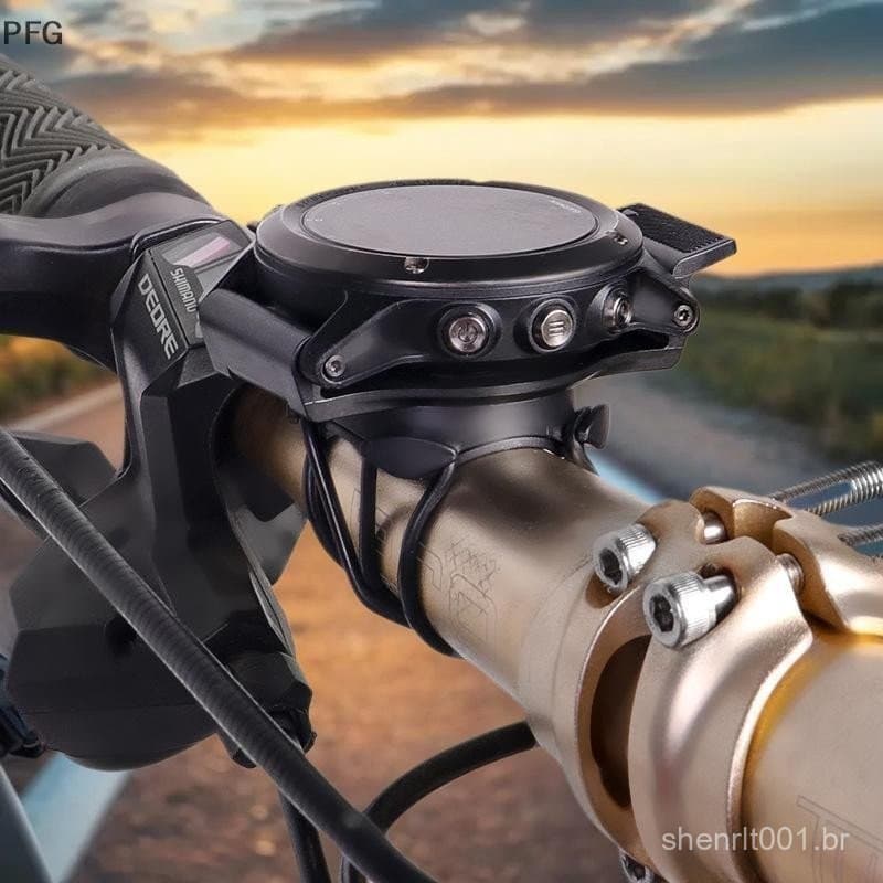 PFG Para Relógio De Montagem De Bicicleta De Um Quarto De Volta De Ajuste Rápido Velocímetro De 20/22/26mm Suporte De Cr