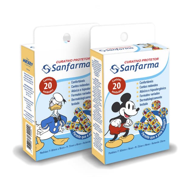 Sanfarma Curativo Protetor Mickey & Amigos