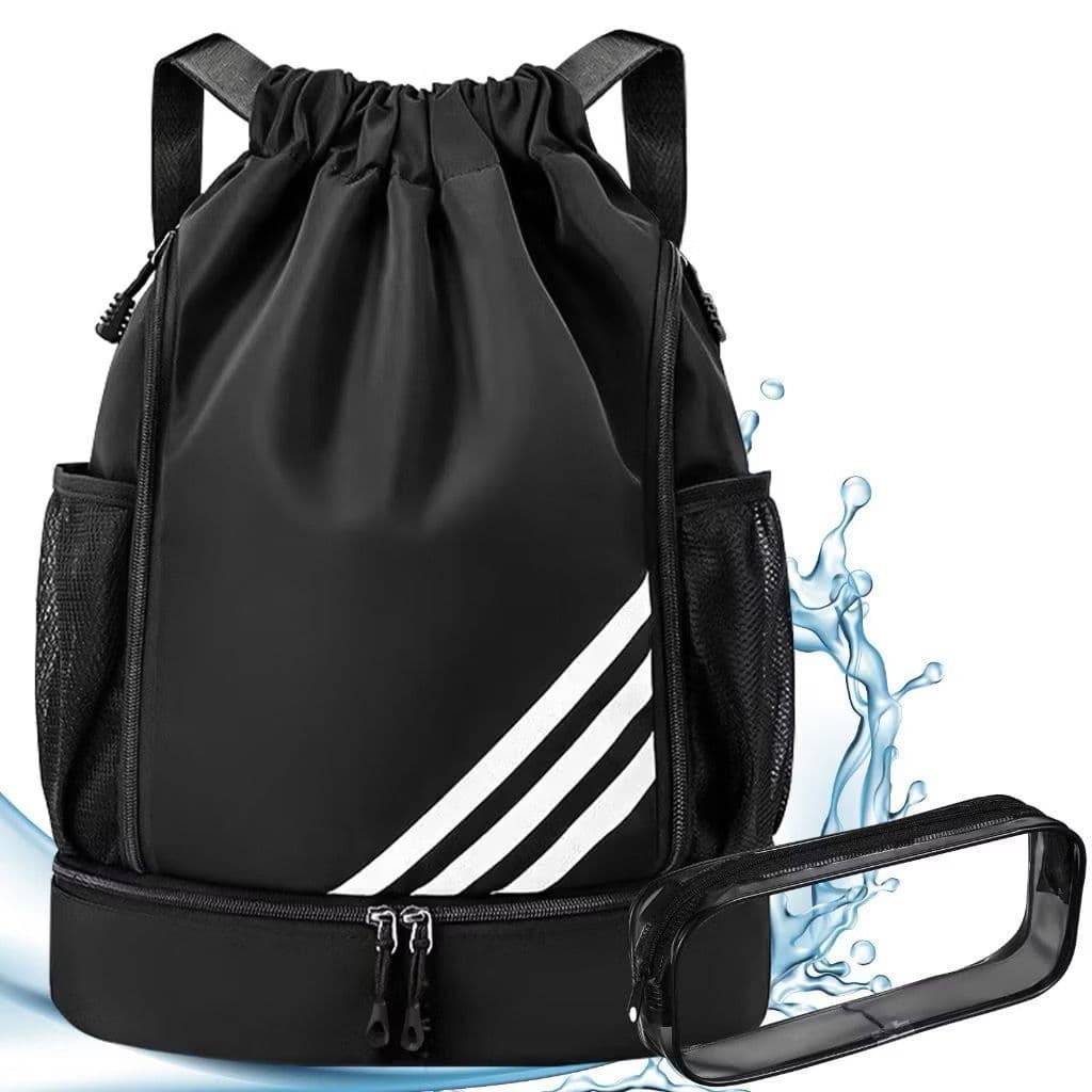 Mochila Bolsa Saco Costas Impermeável Academia Trabalho Passeio Escola Porta Tênis Esportiva