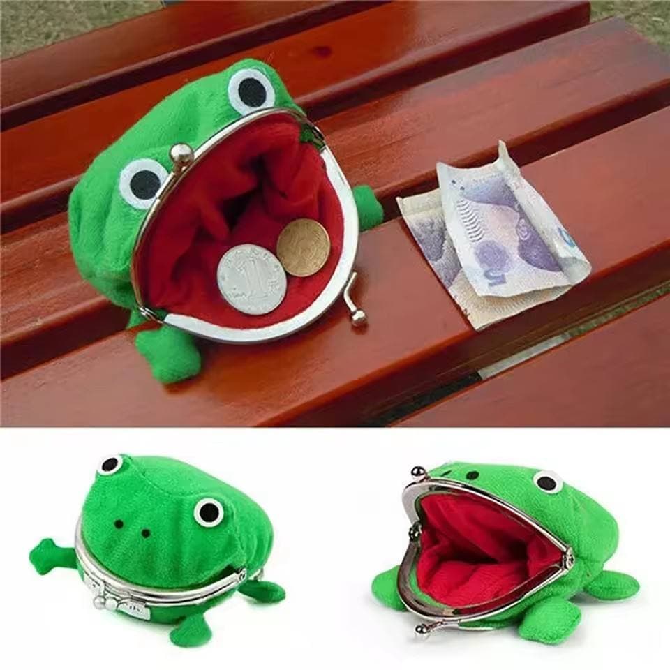 Porta Moedas Naruto Sapo Pelúcia Kawaii Bolsa Porta Níquel Criativo Gama-chan  Presente Divertido