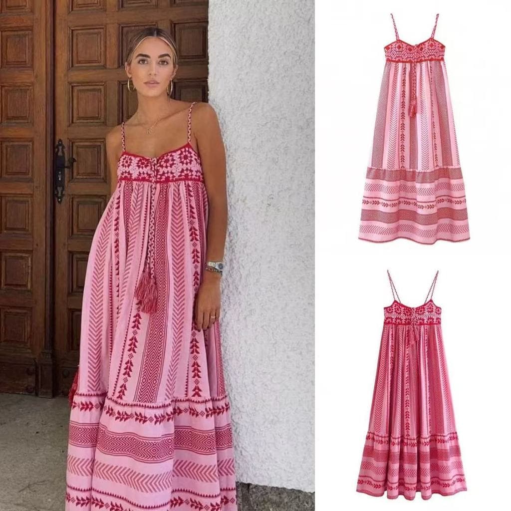 Europeu americano za roupas femininas crochê costura vestido de malha saia Suspender saia