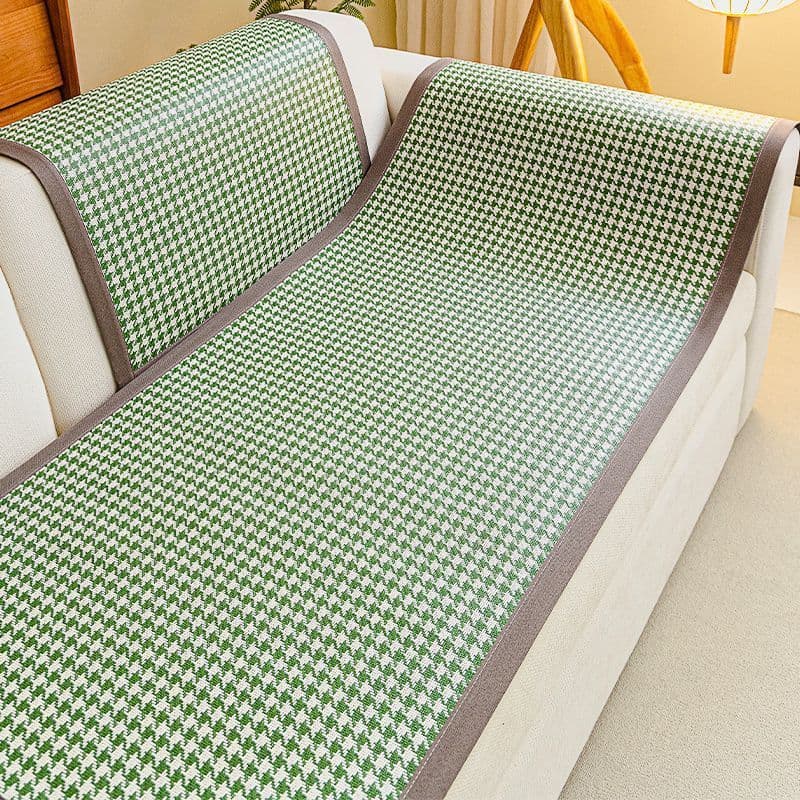 Verão verão verão capa estilo sofá almofada simples capa de cabelo frio Rattan legal tapete estilo almofada sentado anti