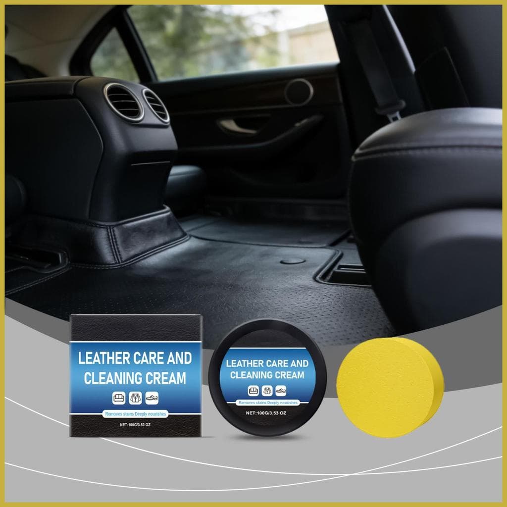 Restaurador De Couro 100g Pasta De Limpeza Limpador De Móveis Para Reparo De Restauração Assento De Carro Sofá Doméstico