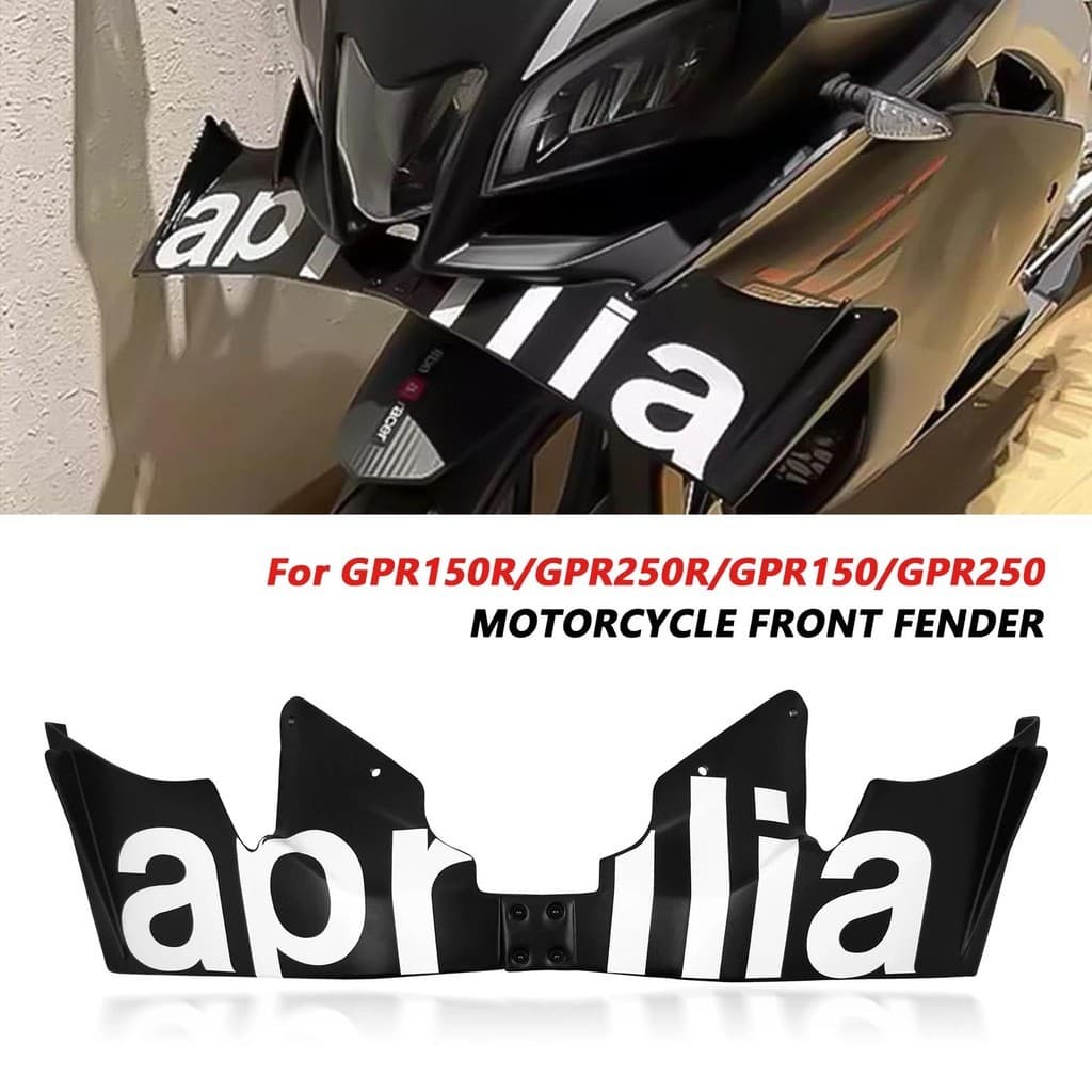 Para GPR150R GPR250R gpr150 25 Motocicleta Fixo fender spoiler Asa Lado Inferior Carenagem gpr150 gpr250 Aerodinâmico Pá