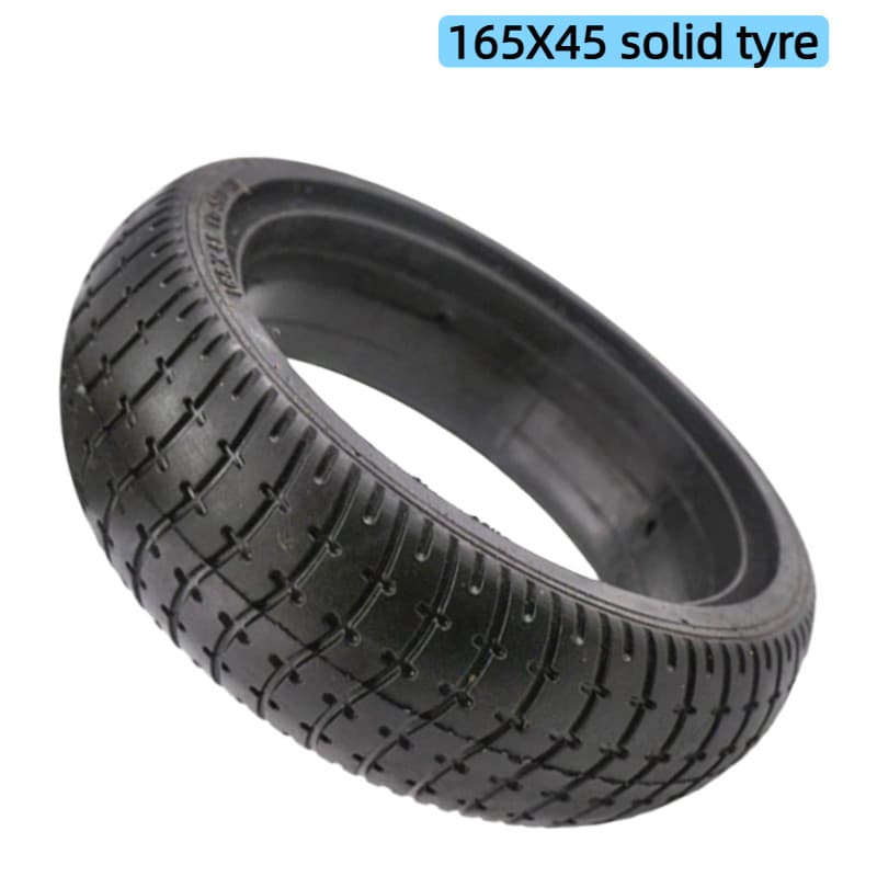 Pneu Sólido 165x45 De 6.5 Polegadas , Adequado Para Peças De Pneus Sem Câmara De Ar À Prova De Explosão De scooter Elétr