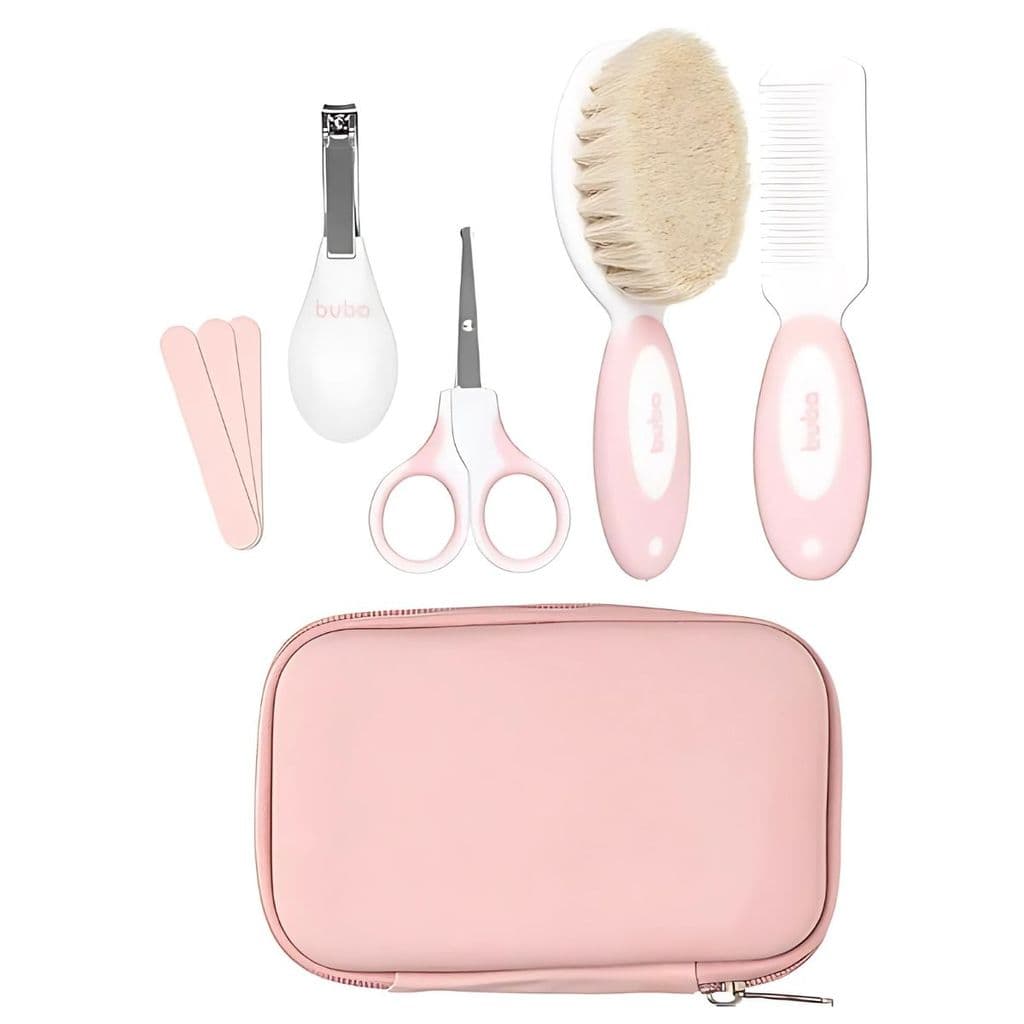 Kit De Cuidados Com Estojo Rosa 19601 - Buba