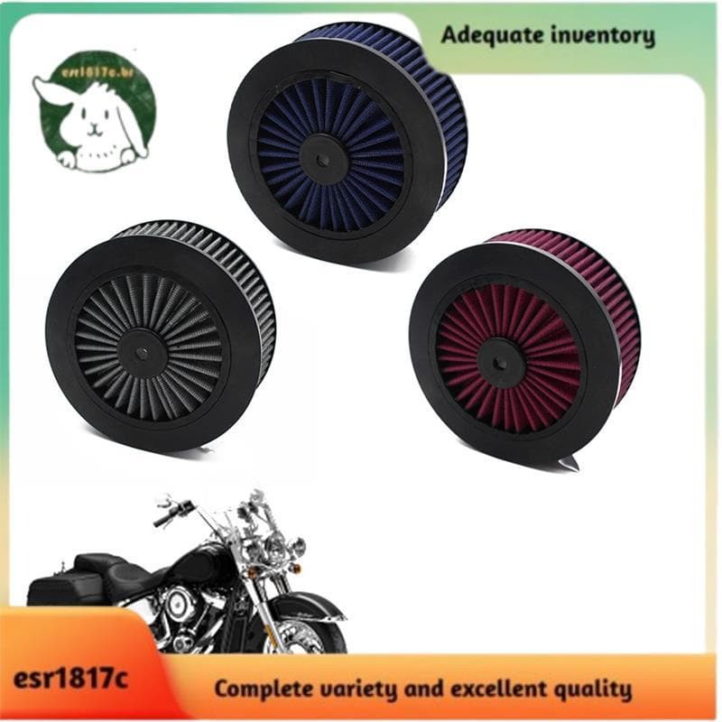 0206-0091 Filtro De Admissão De Ar De Motocicleta Para Substituição Design Venturi Cinza