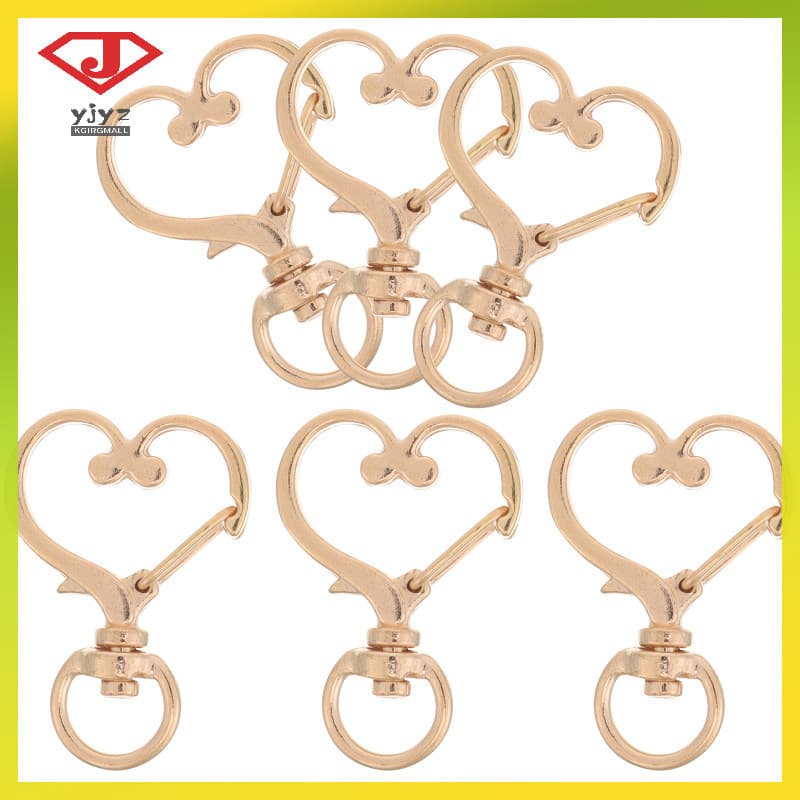 6 Pçs Fivela De Metal Chave Bolsa Mochila Fivelas Chaveiros Yujingyouzhang