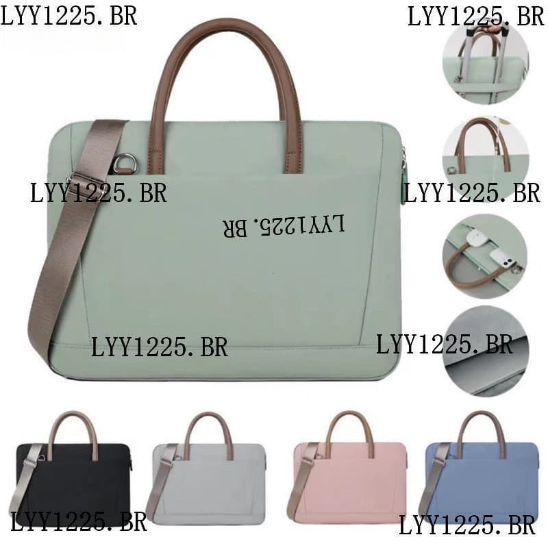 Bolsa Para Laptop À Prova D'água Protetora De Choque 13,3 14,1 15,6 Polegadas

