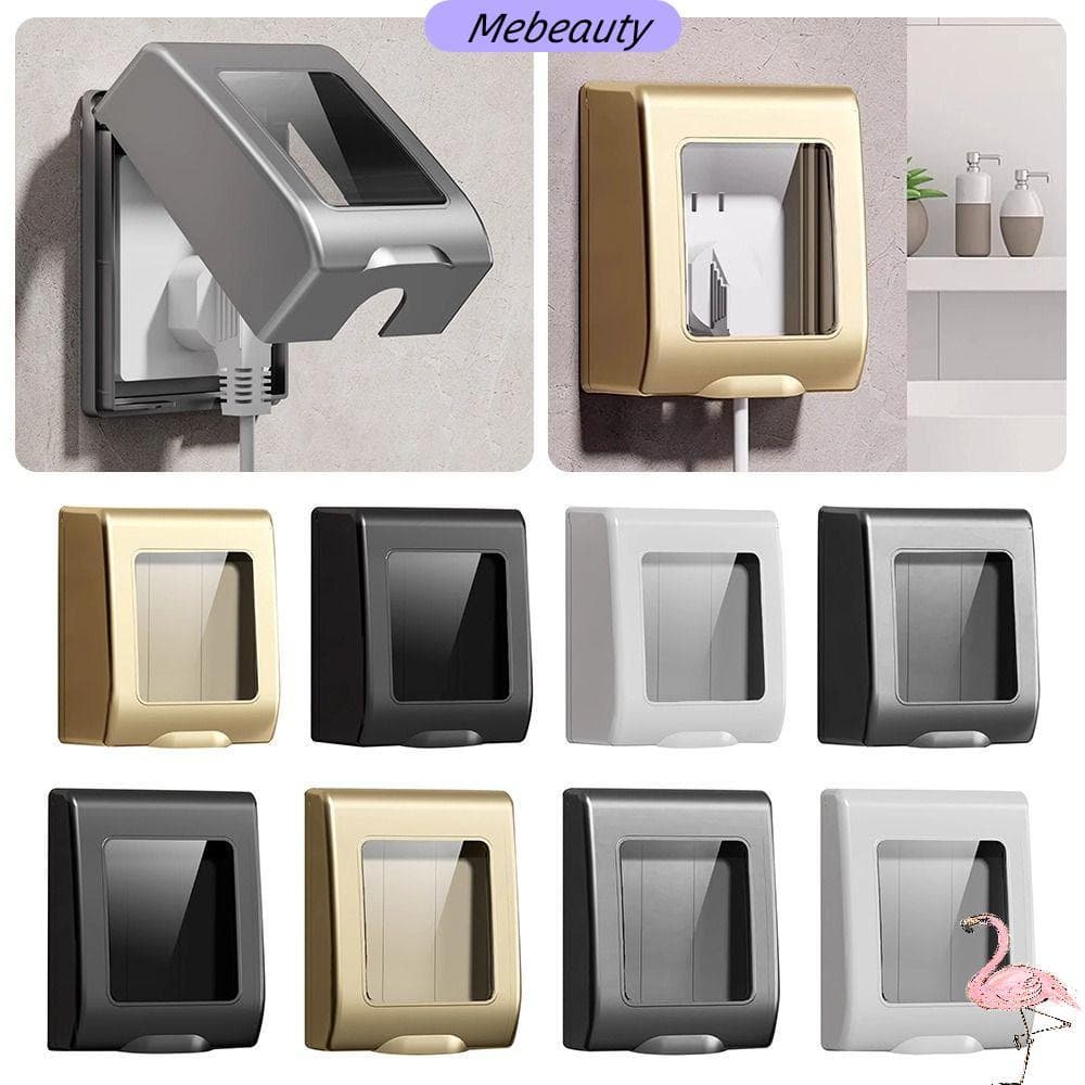 Capa Protetora De Interruptor MEBEAUTYBR , Transparente De Plugue Elétrico Tipo 86 , À Prova D'água