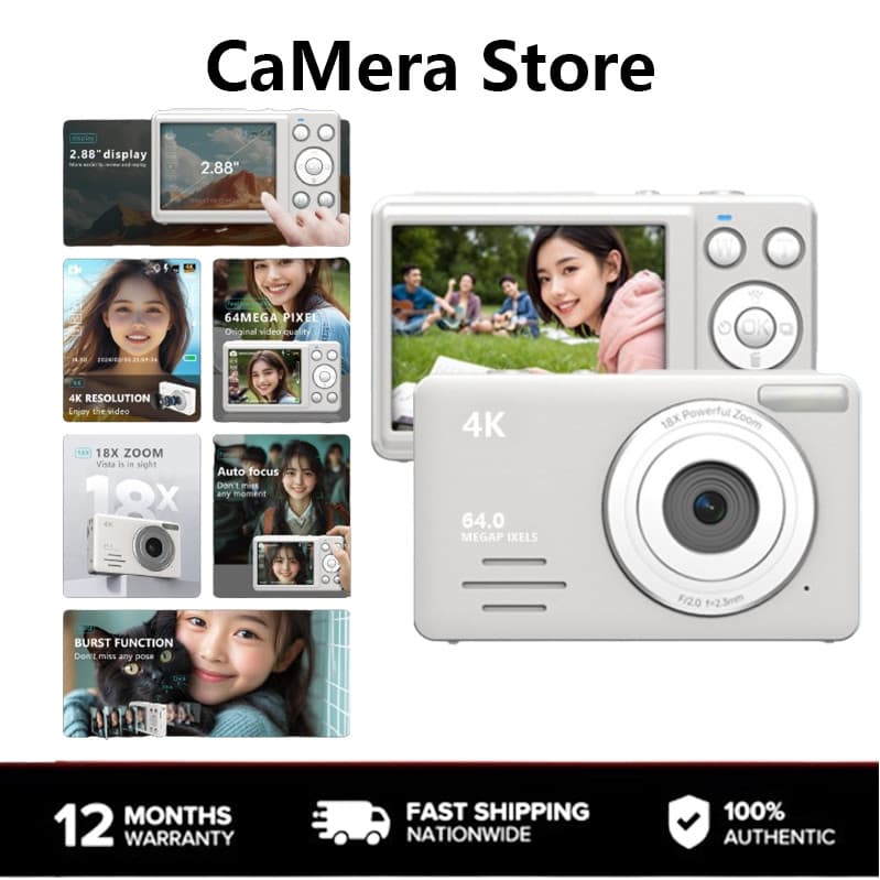 Camera Store S7 Câmera Dupla De Alta Definição CCD Mini Digital DSLR Para Estudantes Multifuncional Infantil Transfronte