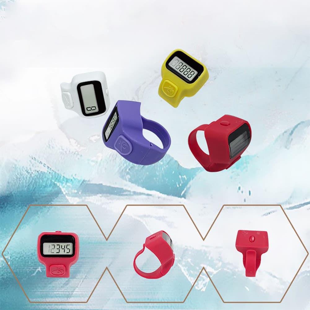 Contador Eletrônico Portátil Ergonômico Com Display LED Para Confortável