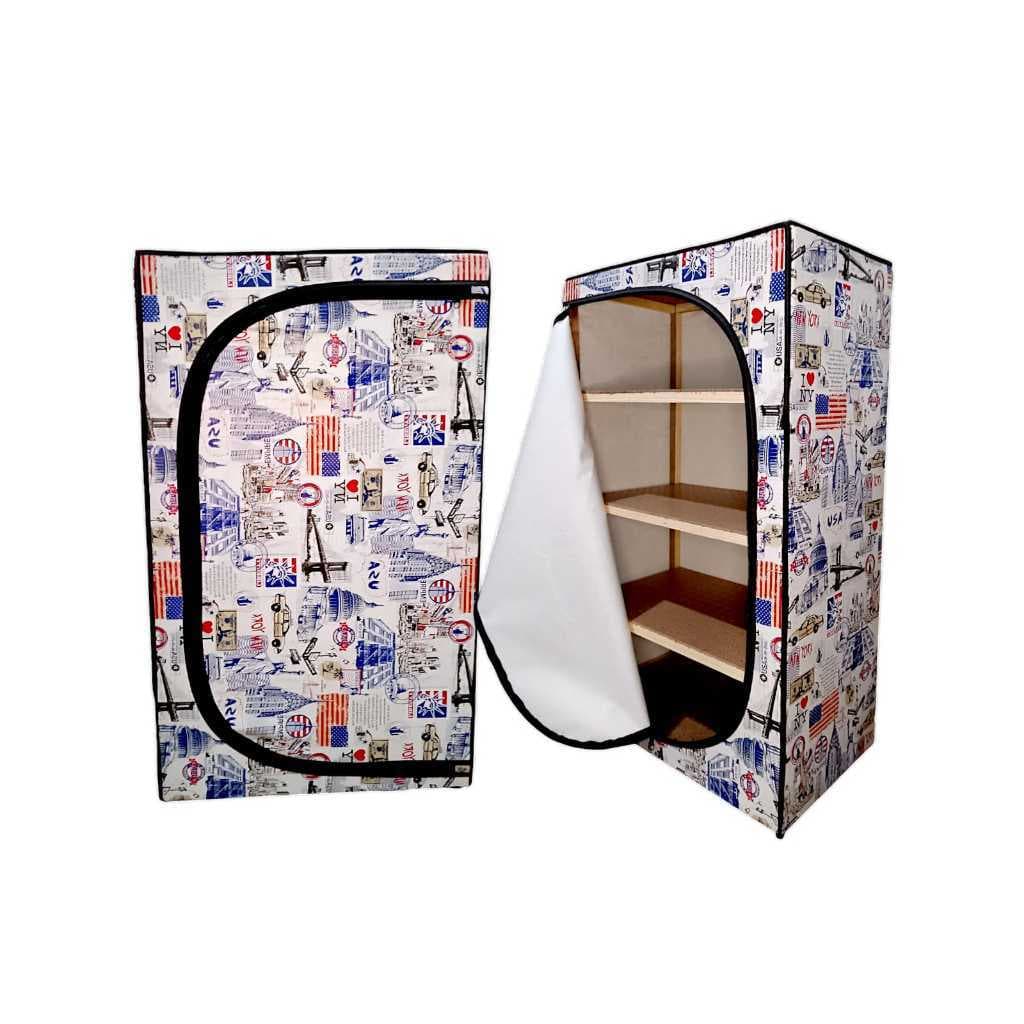 Sapateira Grande Casal BIS 22 Pares Premium – 4 Andares com Zíper – Pronta para Uso