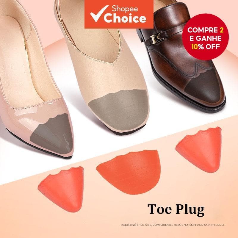 Inserções De Plugue De Dedo Do Pé De Espuma PU Palmilha Macia Antidesgaste Para Alívio Da Dor De Salto Alto Almofada Aju