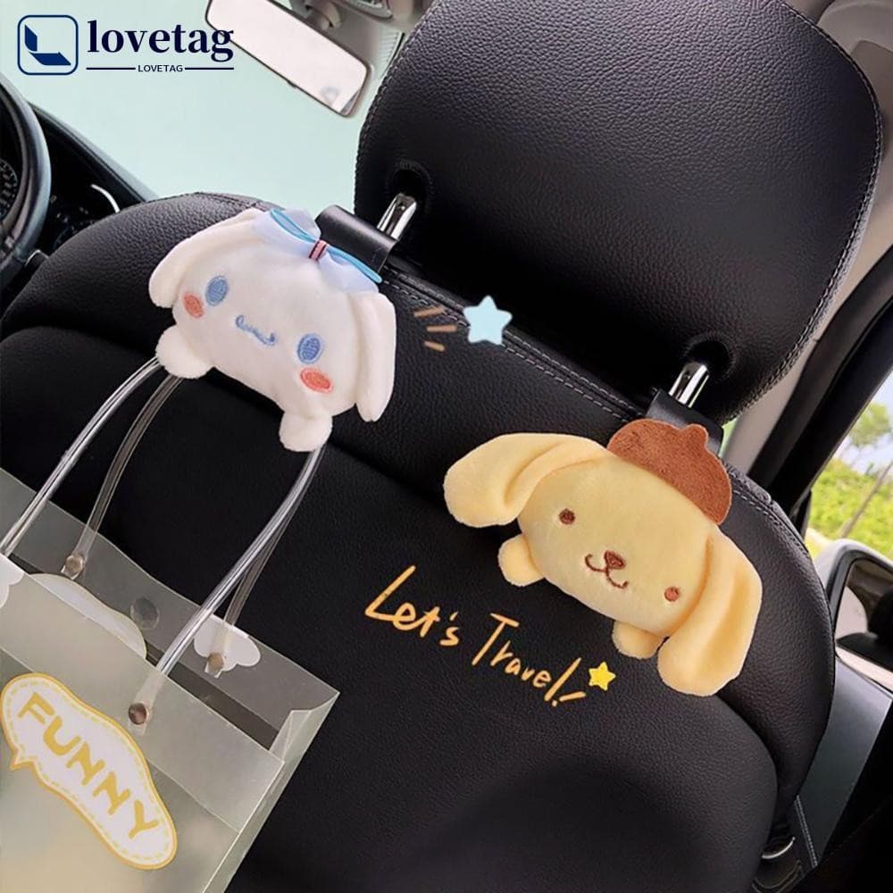 LOVETAG Bonito Dos Desenhos Animados Assento De Carro Encosto De Cabeça Ganchos Armazenamento Cabide Traseiro Organizado