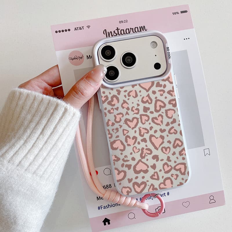 Capa de celular Coração rosa com iPhone 17 16 15 14 13 12 11 PRO MAX XS XR 7 8PLUS SE AIR casca macia