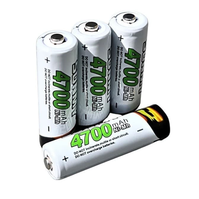 Pilhas Recarregáveis AA 4 Unidades – Ideal para Teste e Uso Diário