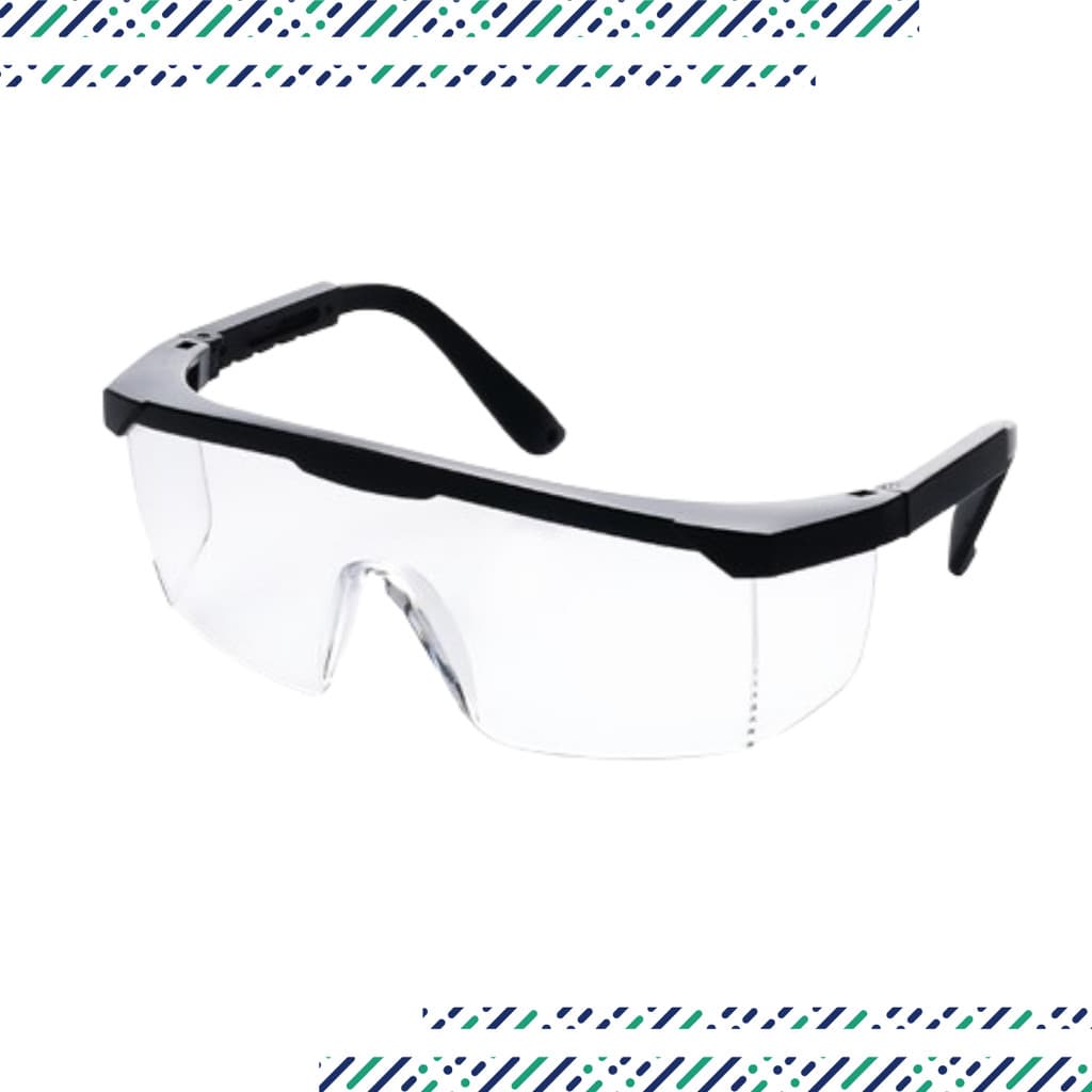 Óculos de Segurança Em Policarbonato Com Lente Antirrisco Protecao Obra