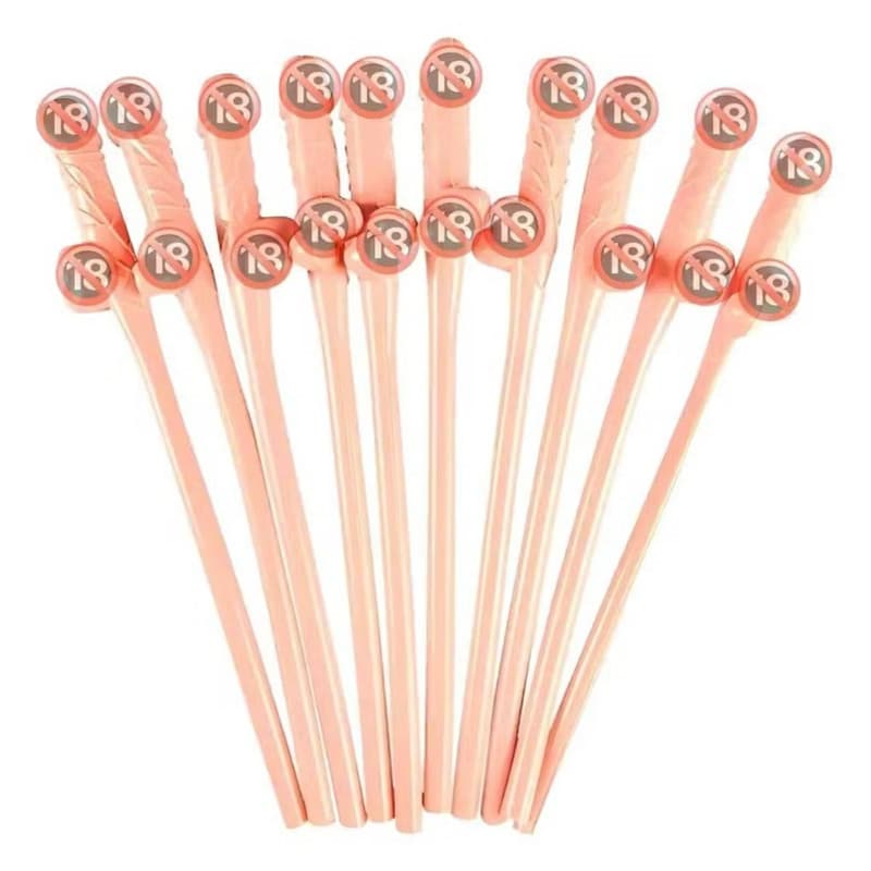 PACOTE COM 10 CANUDOS ERÓTICOS | DESPEDIDA DE SOLTEIRO