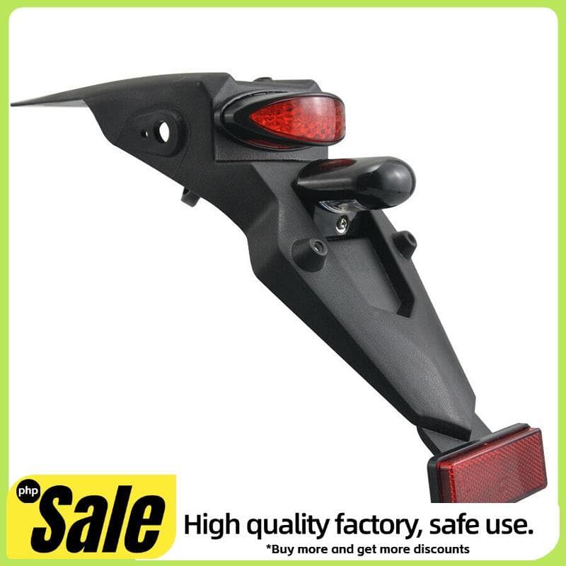 Paralama Traseiro Universal Para Motocicleta Com Luz Traseira LED Guarda-Lamas De Freio Lâmpada