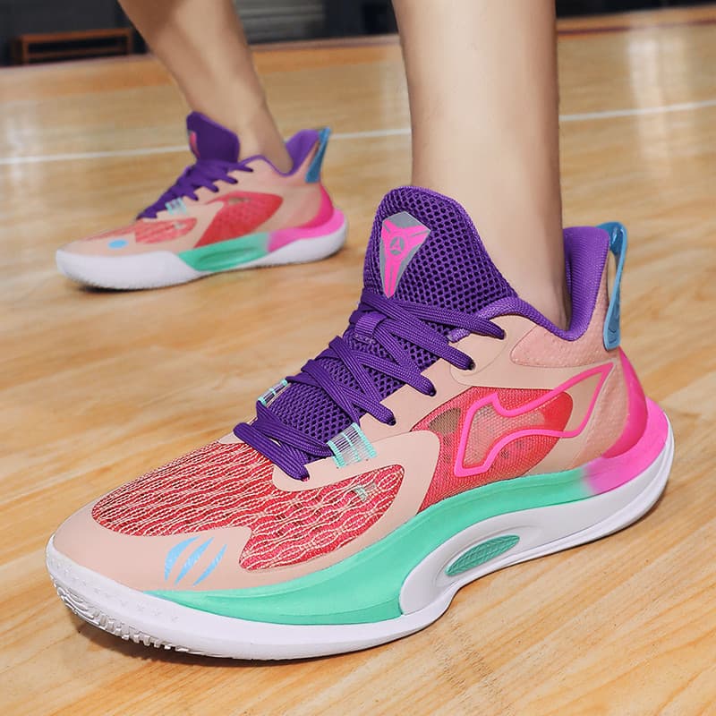 Sonic 11V2 tênis de basquete de combate real de cano baixo masculino feminino leve absorção de choque respirável sapatos