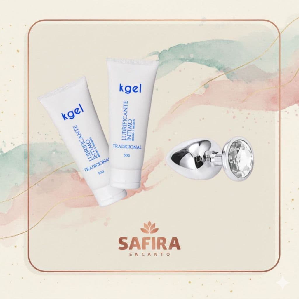 Kit Prazer Intensificado: 2 K-Gel + Plug Intenso
